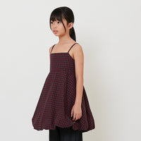 Girl Short Bubble Dress - Red - SG2511106A