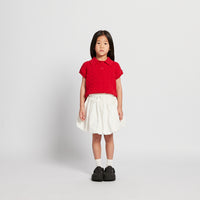 Girl Bubble Skirt - Off White - SG2512123A