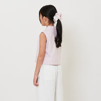 Girl Mandarin Collar Blouse - Light Pink - SG2512126A