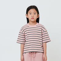Girl Striped Cropped Top - SG2601002