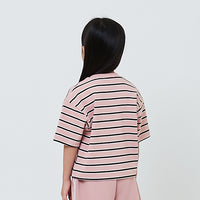 Girl Striped Cropped Top - SG2601002