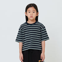 Girl Striped Cropped Top - SG2601002