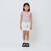 Girl Denim Split Shorts - SG2601009