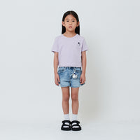 Girl Denim Split Shorts - SG2601009