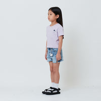 Girl Denim Split Shorts - SG2601009