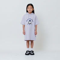 Girl Embroidery Hoodie Dress - SG2602018