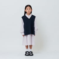 Girl 2-in-1 Short Shirt Dress - Lilac - SG2602023A