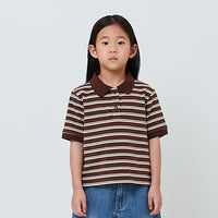 Girl Striped Polo Top - SG2603029