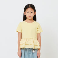 Girl Double Layered Ruffle Top - SG2608062