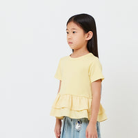 Girl Double Layered Ruffle Top - SG2608062