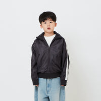Kids Oversized Track Jacket - Black - SK2607002A