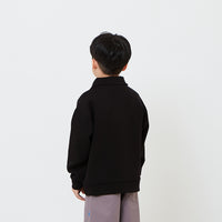 Kids Oversized Embroidery Polo Top - SK2607009