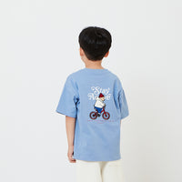 Kids Embroidery Oversized Tee - SK2608017