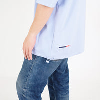 Men Oversized Top - Light Blue - SM2211139D