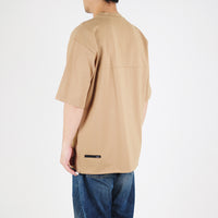 Men Oversized Top - Camel - SM2211139H