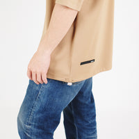 Men Oversized Top - Camel - SM2211139H