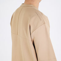 Men Oversized Top - Camel - SM2211139H