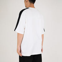 Men Oversized Pique Top - Off White - SM2212159D