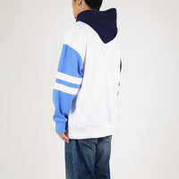 Men Colour Block Oversized Hoodie - Off White - SM2301013Z