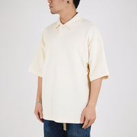 Men Oversized Polo Tee
- Light Yellow - SM2303066B