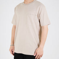 Men Graphic Tee - Beige - SM2304072B