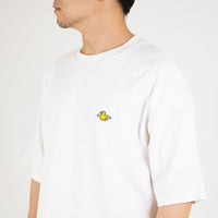 Men Embroidery Oversized Tee
- Off White - SM2304079A