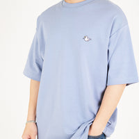 Men Embroidery Oversized Tee
- Dusty Blue - SM2304079B