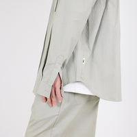 Men Oversized Shirt - Light Green - SM2305048B