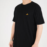Men Graphic Tee - Black - SM2305074D