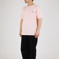Men Graphic Tee - Pink - SM2305075B