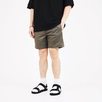 Men Twill Board Shorts - Olive - SM2307099B