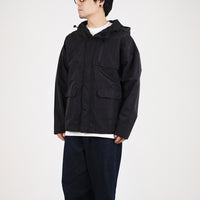 Men Patch Pocket Parka - Black - SM2307101C