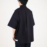 Men Oversized Shirt - Black - SM2307105B