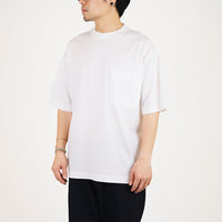 Men Oversized Pocket Tee - Off White - SM2308110A