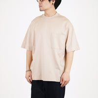 Men Oversized Pocket Tee - Khaki - SM2308110B