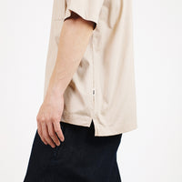 Men Oversized Pocket Tee - Khaki - SM2308110B