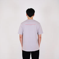 Men Graphic Tee - Light Grey - SM2309108A