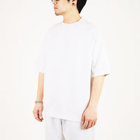 Men Oversized Waffle Top - Off White - SM2309130A