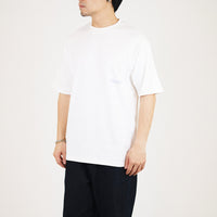Men Printed Oversized Tee - Off White - SM2310145A