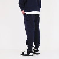 Men Cargo Sweatpants - Navy - SM2310148C