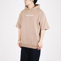 Men Printed Oversized Hoodie - Coffee - SM2310152B