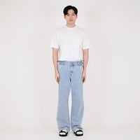 Men Graphic Tee - Off White - SM2311140A