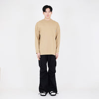 Men Oversized Sweatshirt - Latte - SM2311165B