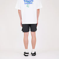 Men Nylon Shorts - Green - SM2311174B