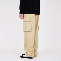 Men Wide Leg Cargo Long Pants - Khaki - SM2311179A