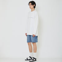 Men Embroidery Oversized Top - Off White - SM2401006A