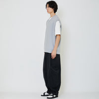Men Vest Top - Melange Grey - SM2402023A