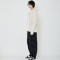 Men Oversized Cardigan - Beige - SM2403062A