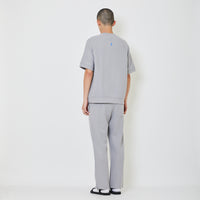 Men Waffle Knit Cargo Pants - Light Grey - SM2404078B