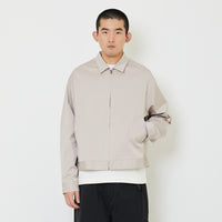 Men Oversized Nylon Shirt - Khaki - SM2405094A